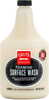 Picture of Griot's Garage BOSS Foaming Surface Wash for Car Cleaning and Detailing, Compatible with the BOSS Foam Cannon Auto-Mix System, 35oz