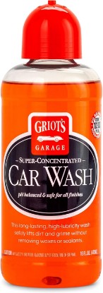 Picture of Griot's Garage Super-Concentrated Car Wash for Vehicle Washing and Cleaning, Foaming Liquid Soap, Won't Strip Waxes, Sealants or Ceramic Coatings, pH Balanced, 11102, 16oz