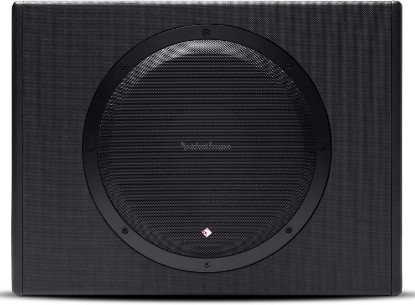 Picture of Rockford Fosgate Punch P300-12 Amplified 12" Subwoofer in Enclosure | All-in-One, Single Sub, Sealed and Powered by an Internal 300-Watt Amplifier