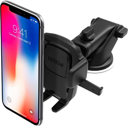 صورة iOttie Easy One Touch Classic Dash & Windshield Universal Car Mount Phone Holder Desk Stand for iPhone, Samsung, LG, Moto and other Smartphones