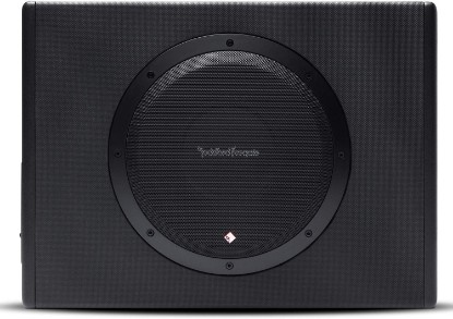 Picture of Rockford Fosgate Punch P300-10 Amplified 10" Subwoofer in Enclosure | All-in-One, Single Sub, Sealed and Powered by an Internal 300-Watt Amplifier