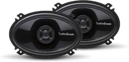 صورة Rockford Fosgate P1462 Punch 4x6 2-Way Coaxial Full Range Speakers (Pair)
