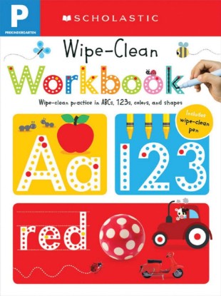 Picture of Pre-K Wipe-Clean Workbook: Scholastic Early Learners (Wipe-Clean)