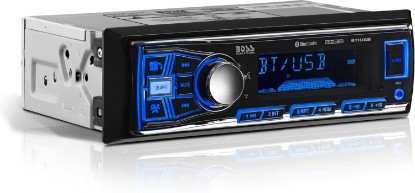 Picture of BOSS AUDIO SYSTEMS 611UAB Single DIN Bluetooth Car Stereo, No DVD, USB