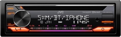 صورة JVC KD-T920BTS Car Stereo with Bluetooth, Front USB, AUX, Amazon Alexa, SiriusXM Radio Ready, Hi-Power Amplifier