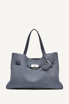BRYAR DENIM LARGE SATCHEL VIEW 1