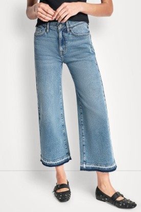 صورة MID-RISE CROPPED WIDE LEG