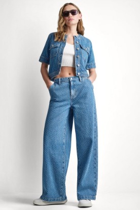 MID-RISE WIDE LEG WITH SLASH POCKETS VIEW 1