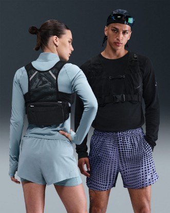 Nike Transform Packable Running Vest - Black/Black