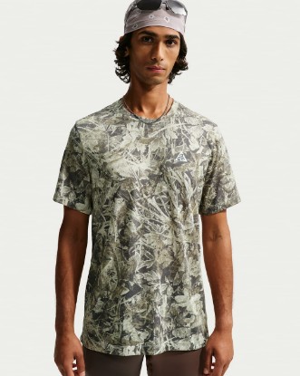 ACG "Chamo Camo"  Men's Dri-FIT Trail Running T-Shirt - Sail