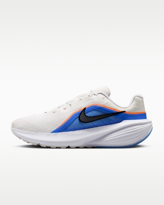 Nike Downshifter 14 Men's Road Running Shoe - Platinum Tint/Black/White/Off Noir