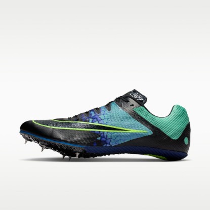 Nike Zoom Rival Sprint Glam Track & Field Sprinting Spikes - Emerald Rise/Sapphire/Ghost Green/Black