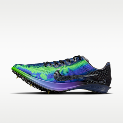 Nike Dragonfly 2 Glam Track & Field Distance Spikes - Fierce Purple/Electric Green/Sapphire/Black