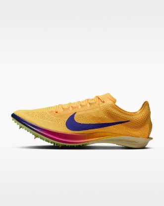 Nike Dragonfly 2 Track & Field Distance Spikes - Citron Pulse/Vivid Purple/Indigo Burst