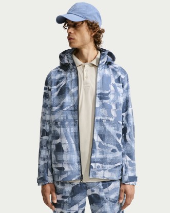 Nike Par Men's Storm-FIT ADV Camo Loose Golf Jacket - College Navy/White