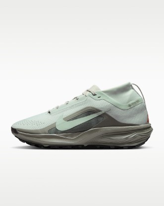 ACG Pegasus Trail GORE-TEX Men's Waterproof Trail Running Shoes - Light Silver/Light Army/Safety Orange/Light Silver