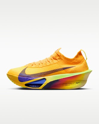 Nike Alphafly 3 Men's Road Racing Shoes - Laser Orange/Citron Pulse/Volt Ice/Indigo Burst