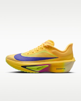 Nike Zoom Fly 6 Men's Road Racing Shoes - Citron Pulse/Volt Ice/Hyper Violet/Indigo Burst