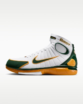 Nike Air Zoom Huarache Men's Shoes - White/Canyon Gold/Deep Forest
