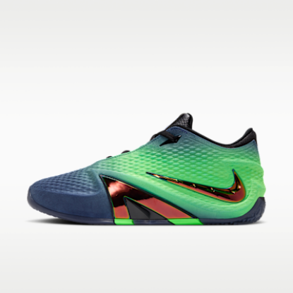 Ja 4 "Nightmare" Basketball Shoes - Obsidian/Black/Voltage Green/Multi-Color