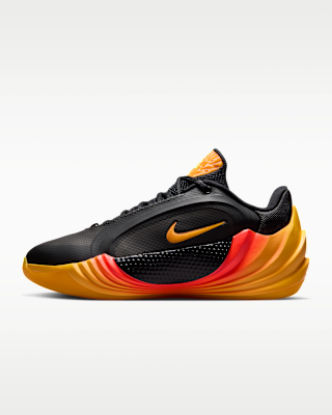 Giannis Freak 8 "Inferno" Basketball Shoes - Black/Laser Crimson/Metallic Silver/Laser Orange