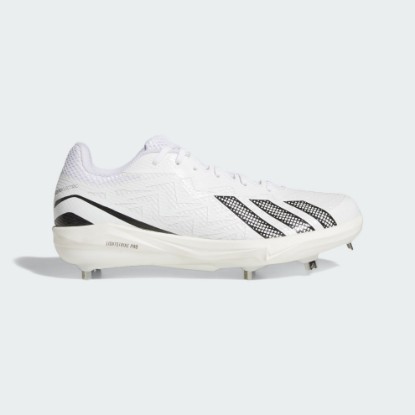 White Adizero Electric 3.0 BSB Shoes