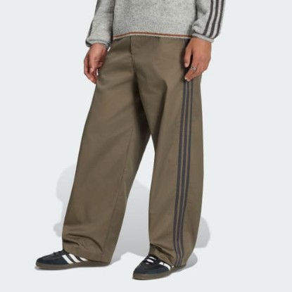 3 STRIPES PLEATED PANTS