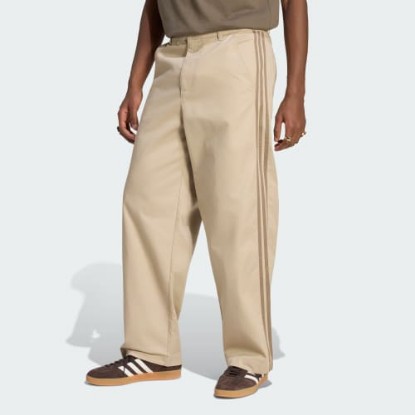 3 STRIPES PLEATED PANTS