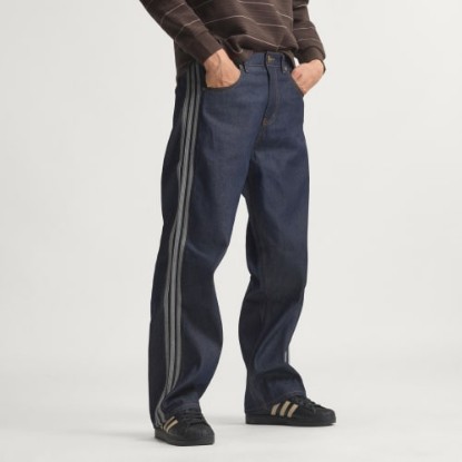 Firebird Adicolor Denim Jeans Mid-Rise Straight Leg