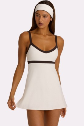 صورة Soft Active Tennis Dress in Coconut