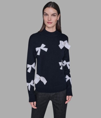 صورة 3D BOW SWEATER