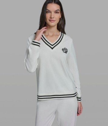 صورة COTTON AND MODAL KARL ET CHOUPETTE SWEATSHIRT