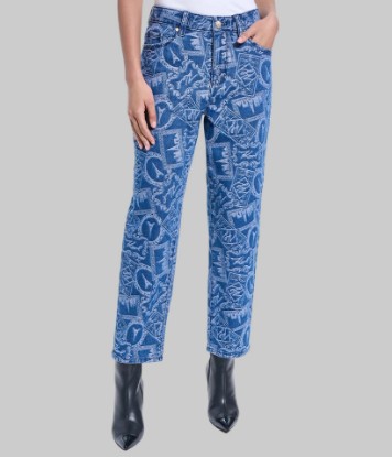 صورة FRAME JACQUARD DENIM PANT
