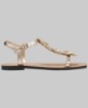 صورة MARGATE METALLIC FLORAL THONG SANDAL
