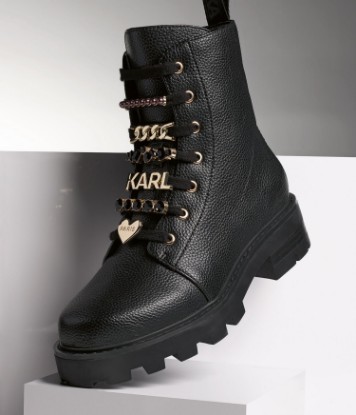 Picture of MELA LEATHER COMBAT BOOT