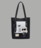 Picture of CANNES KARL & CHOUPETTE PHOTOSHOOT CANVAS TOTE