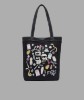 Picture of CANNES KARL & CHOUPETTE CANVAS TOTE