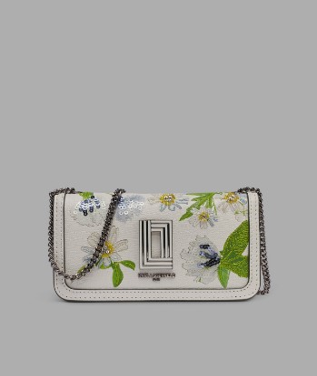صورة KOSETTE FLORAL EMBROIDERED SHOULDER BAG