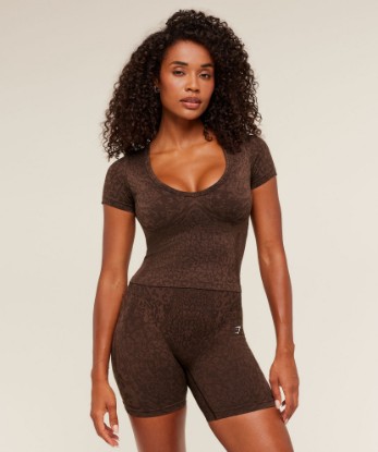Adapt Animal X Whitney Short Sleeve Top - View 1