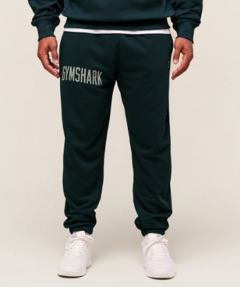 Worn Graphic Joggers - View 1