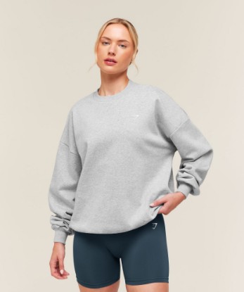 Training Oversized Fleece Sweatshirt - View 1