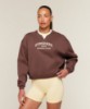 Cosy Luxe Campus Sweatshirt - View 1