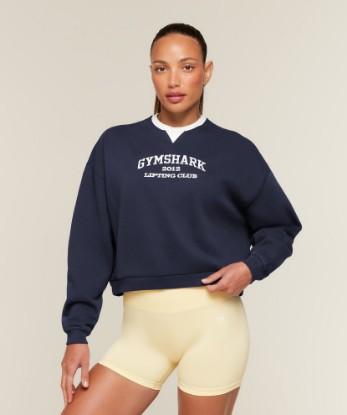 Cosy Luxe Campus Sweatshirt - View 1