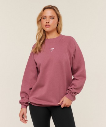 Training Oversized Fleece Sweatshirt - View 1