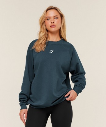 Training Oversized Fleece Sweatshirt - View 1