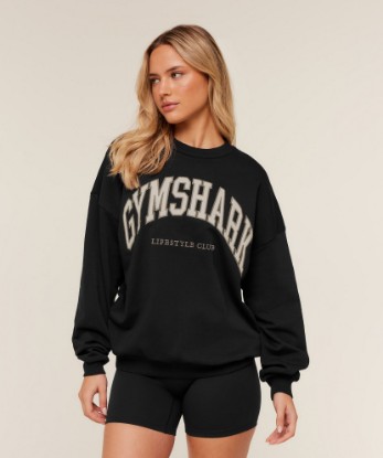 Collegiate Graphic Crew Neck Pullover - View 1