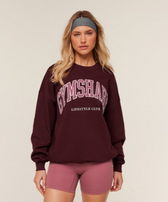 Collegiate Graphic Crew Neck Pullover - View 1