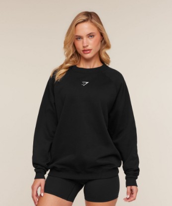 Training Oversized Fleece Sweatshirt - View 1