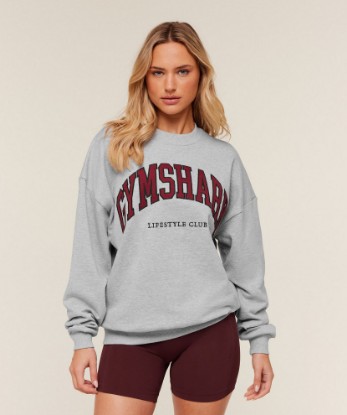 Collegiate Graphic Crew Neck Pullover - View 1