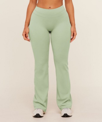 Whitney Mid Rise Flared Legging - View 1